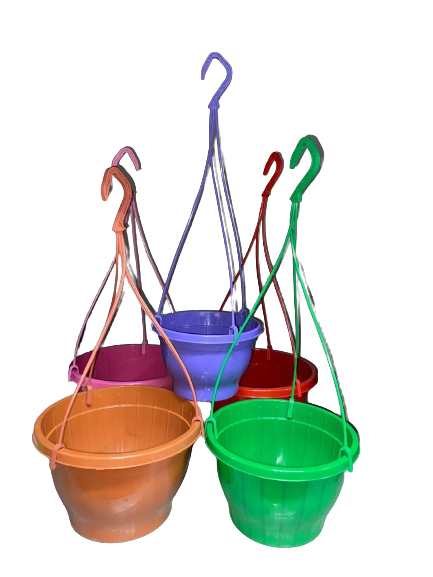 Ghiveci cu agatator verde 2.5L