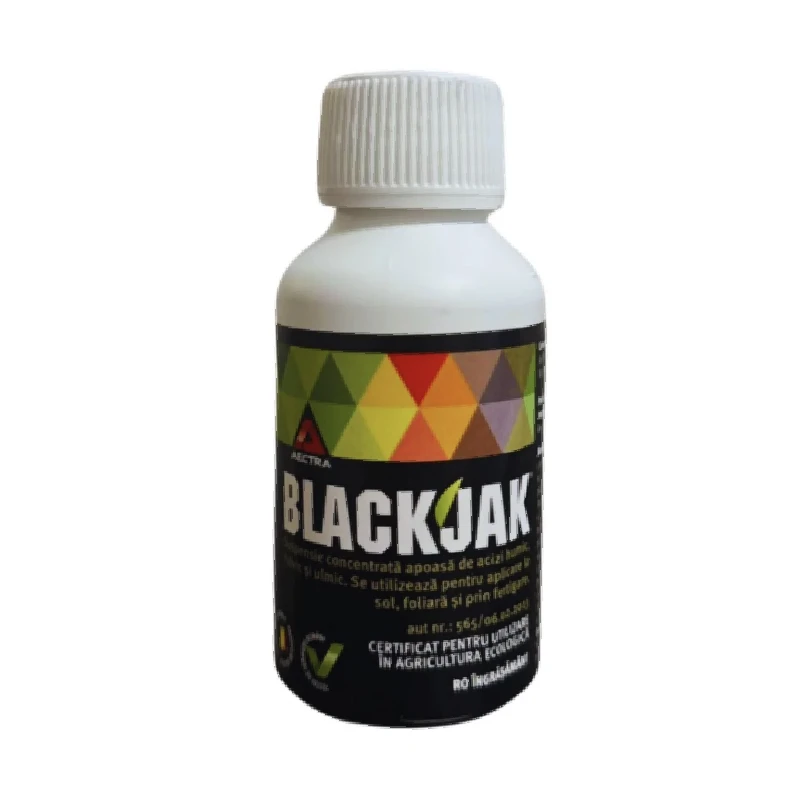 Biostimulator BlackJak - 100 ml, Aectra, Natural, Toate Culturile