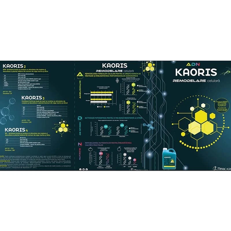 Biostimulator de crestere Kaoris 2, 1 Litru