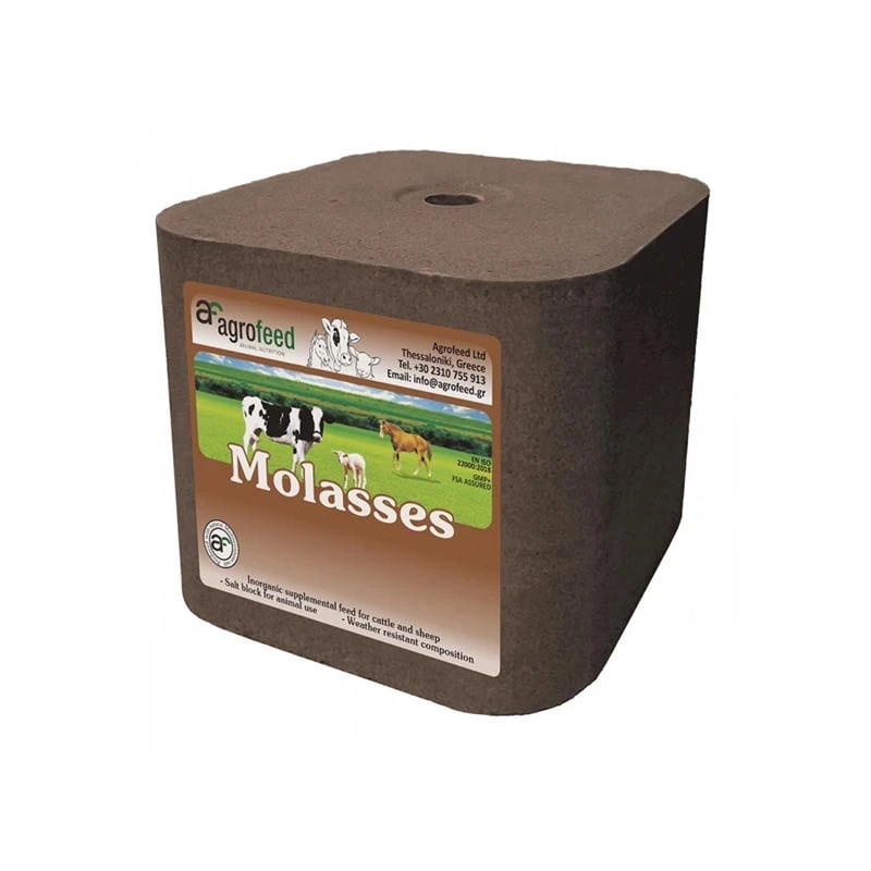 Bloc de sare Molasses Block - 5kg, Melasa, Sare de lins