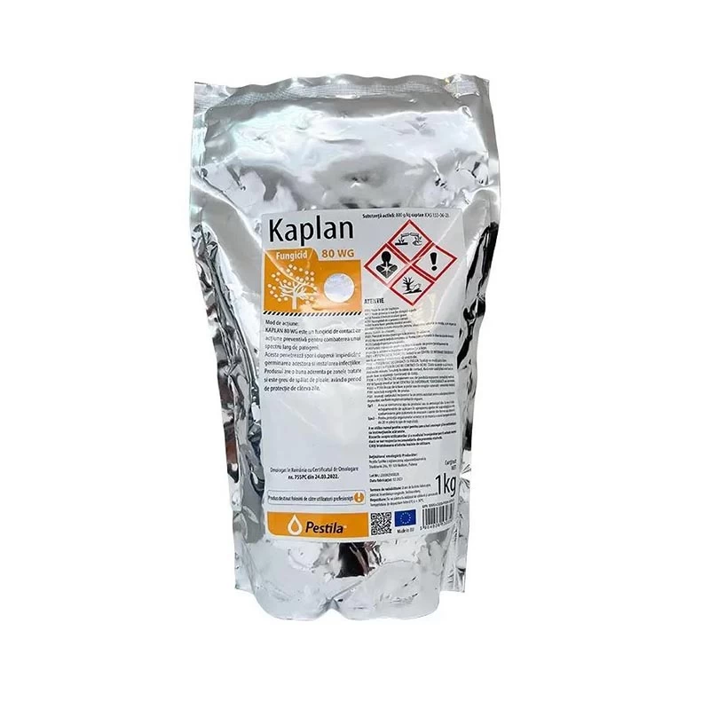 Fungicid Kaplan 80 WG, 1kg, Captan