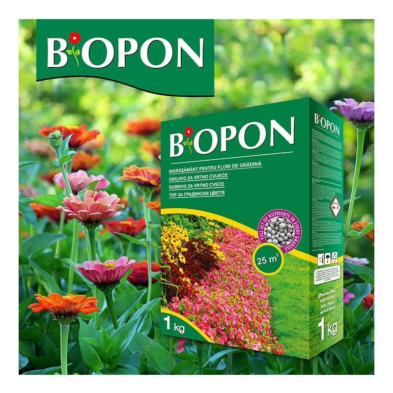 Ingrasamant flori de gradina, Biopon, 1 kg