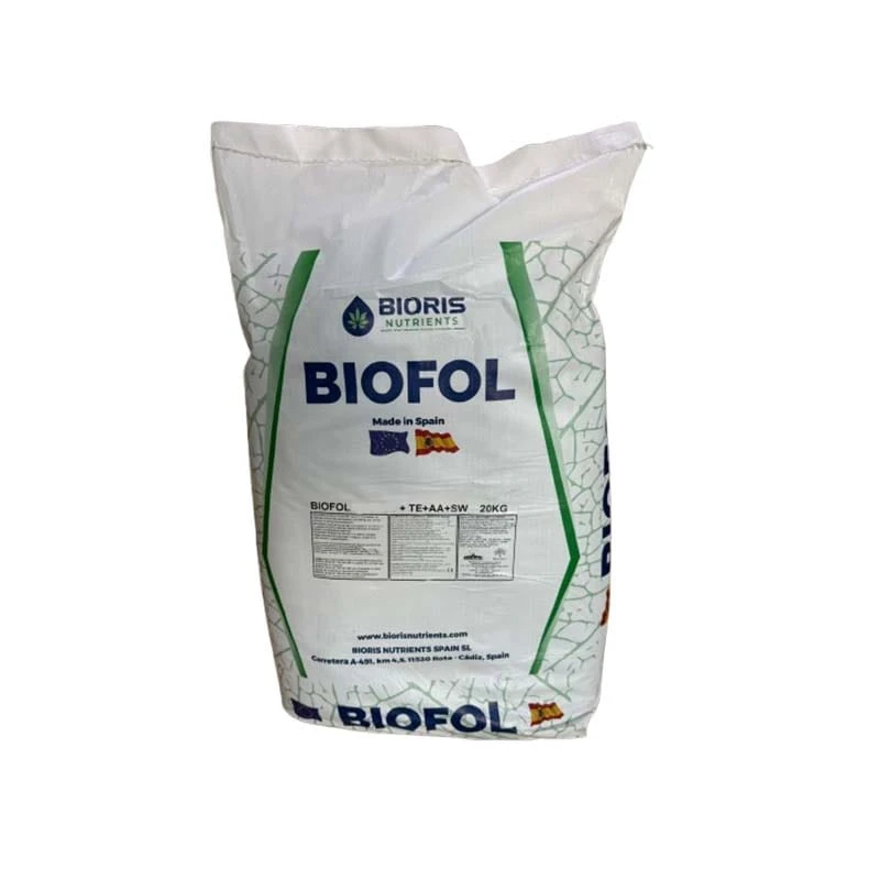 Ingrasamant foliar BIOFOL 10-5-42+TE+AA+SW - 20kg, Biostimulator, Profesional