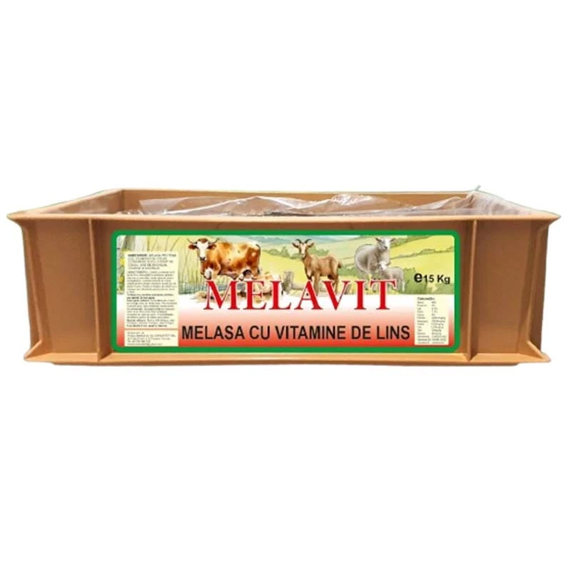 Melasa cu vitamine pentru animale MELAVIT - 15kg, Complex de vitamine