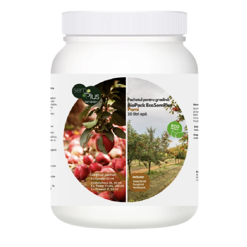 Pachetul pentru gradina BioPack EcoSemPlus-POMI, SemPlus - 10 litri de apa