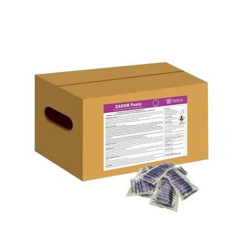 Raticid ZAGOR Pasta - 10kg, Otrava soareci si sobolani, Pliculete mov