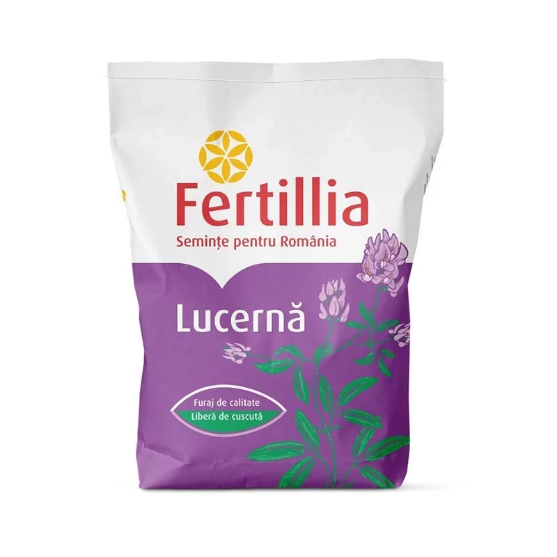 Seminte de Lucerna Mihaela - 10kg, Fertilia, Drajata