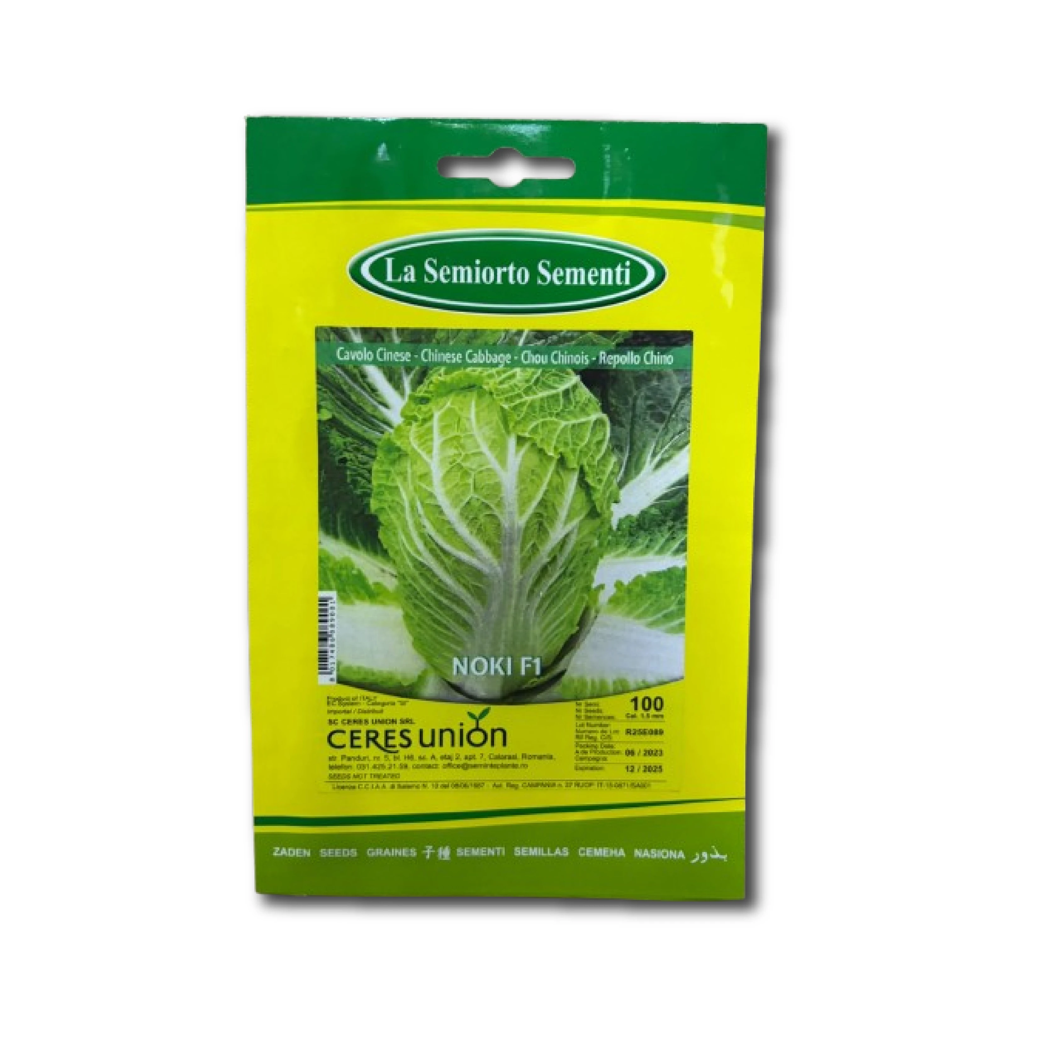 Seminte Varza Chinezeasca NOKI F1, 100 seminte