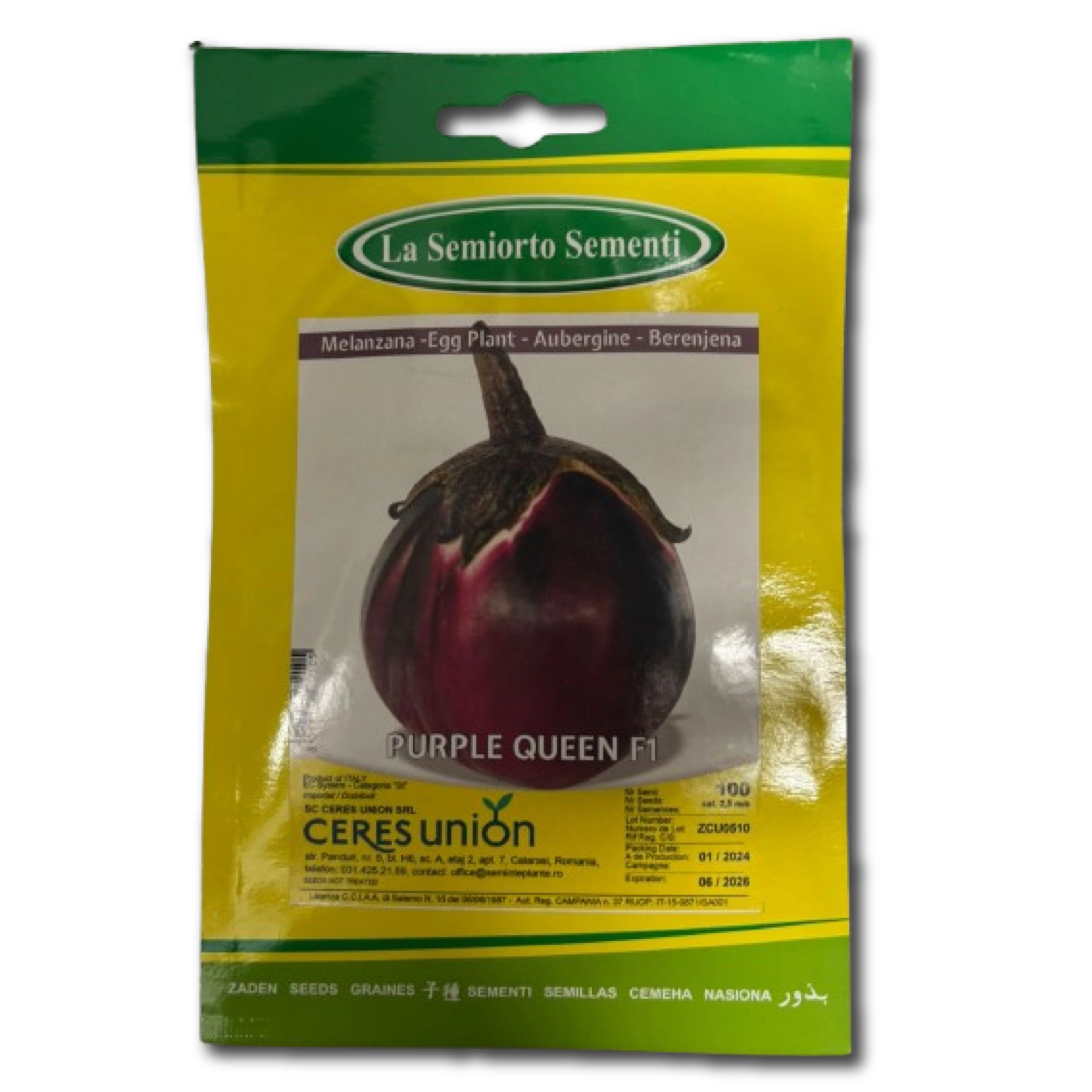 Seminte Vinete PURPLE QUEEN F1, 100 seminte